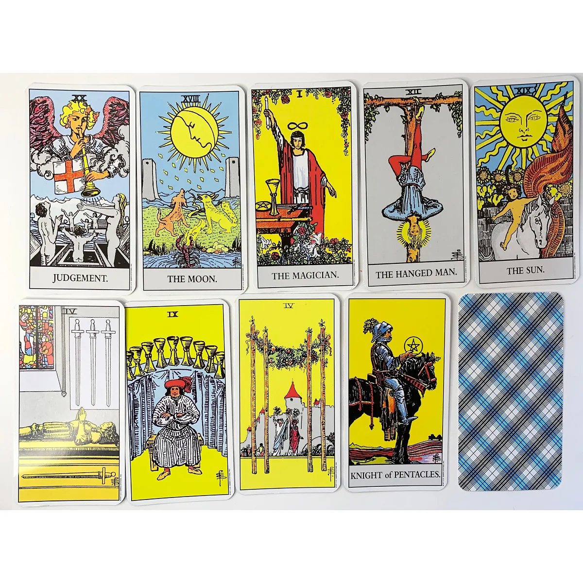 Таро Райдер Уейт англійський варіант. The rider tarot deck. Класична колода таро. — фото 9