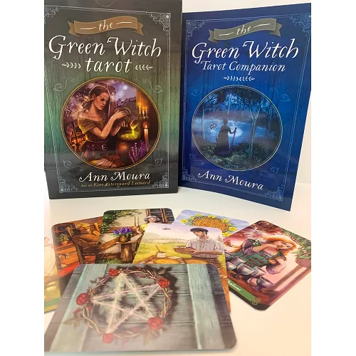 Карти і книга Зеленої відьми. Green Witch tarot.