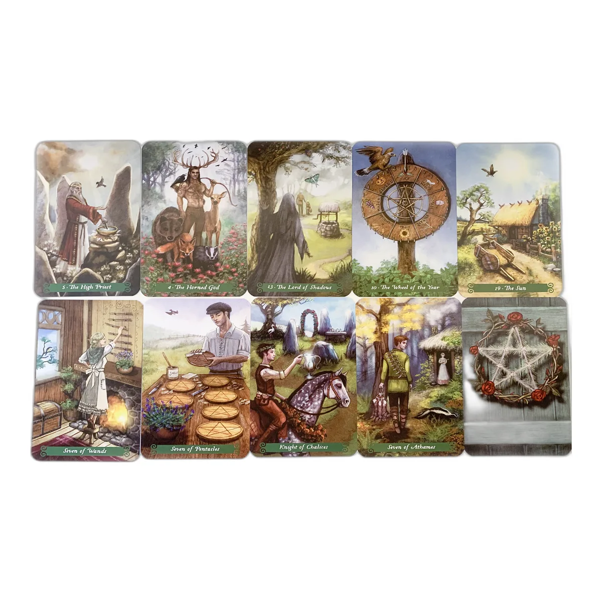 Карти і книга Зеленої відьми. Green Witch tarot. — фото 5