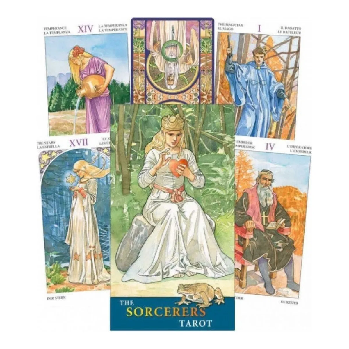 Карти Таро The Sorcerers Tarot - Таро 78 Чарівників. — фото 4