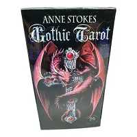 Карти Anne Stokes Gothic Tarot. Готичне Таро Анни Стокс. Таро драконів, фей та міфічних істот.