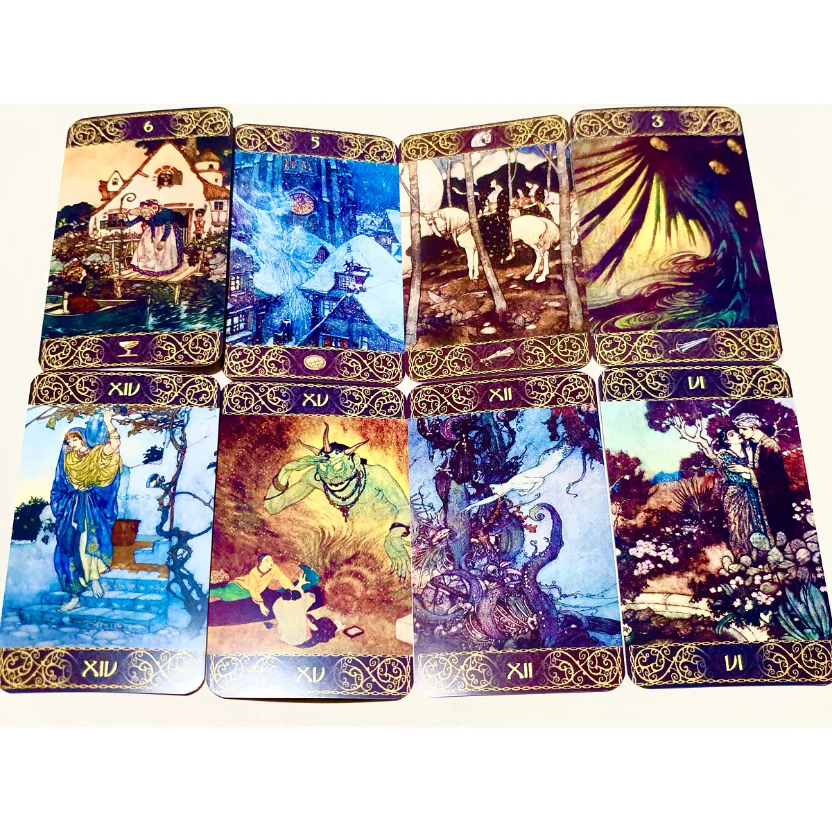 Таро Дюлак (Дулак). Dulac Tarot. Акварель Таро на основі східних казок — фото 6