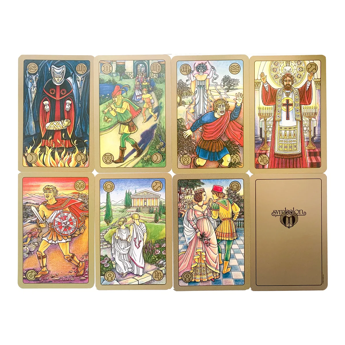 Sumbolon Tarot. Таро Сумболон. Золота колода для спілкування з минулим. — фото 4
