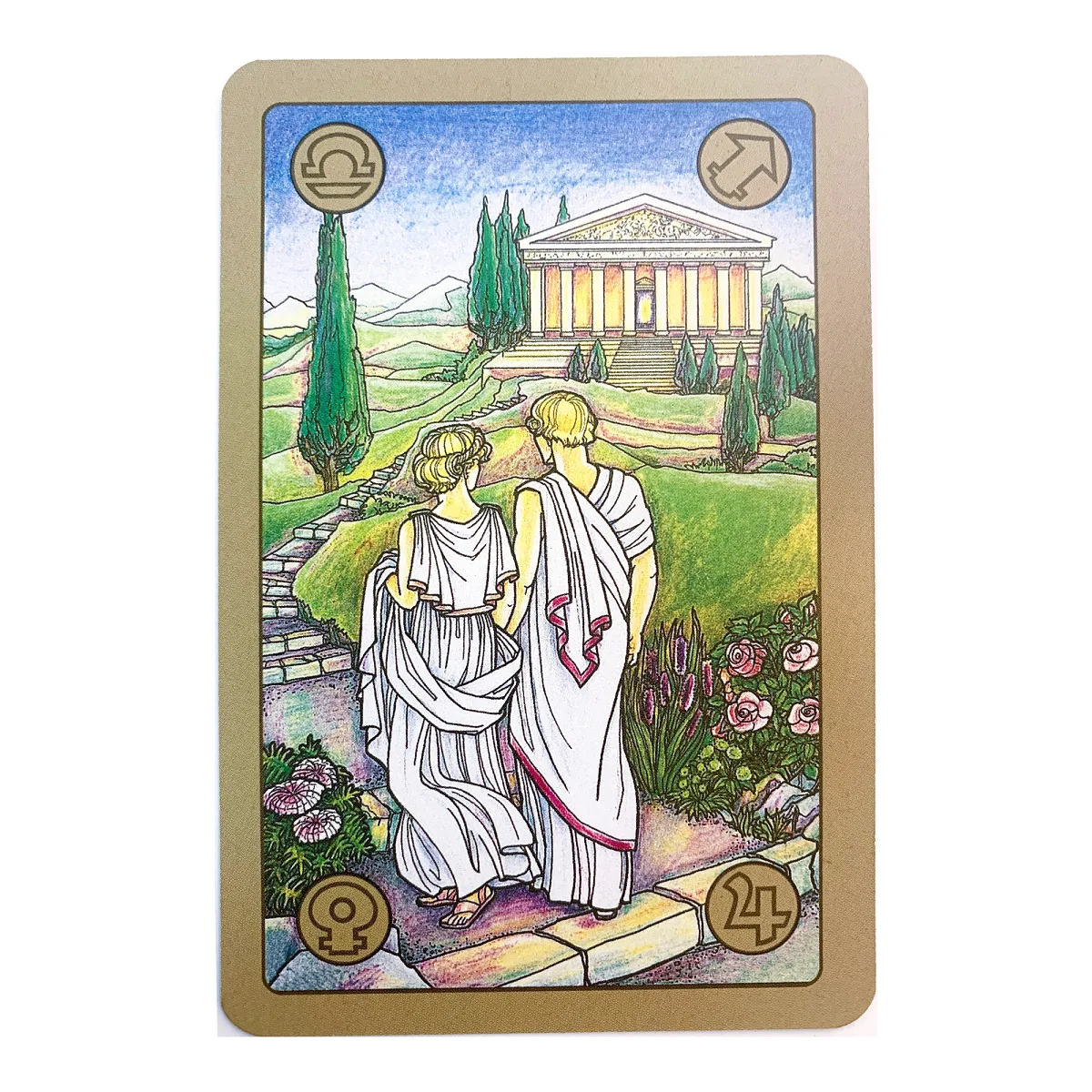 Sumbolon Tarot. Таро Сумболон. Золота колода для спілкування з минулим. — фото 2