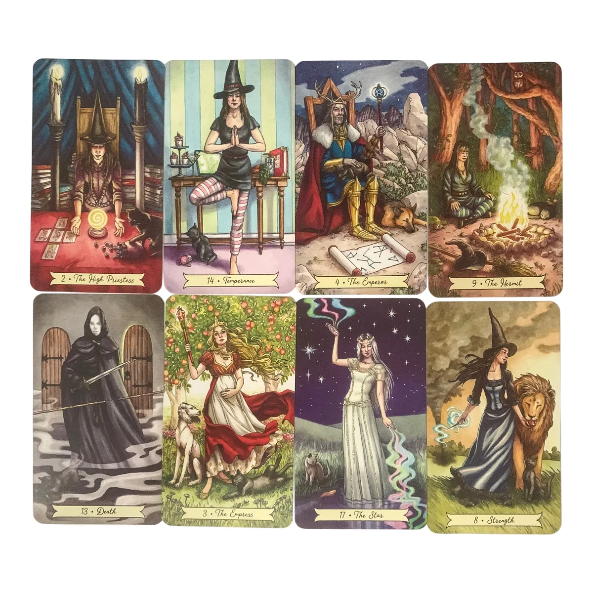 Таро Відьма щодня - Everyday Witch Tarot Mini. Llewellyn. Повний набір (книга і карти) — фото 4