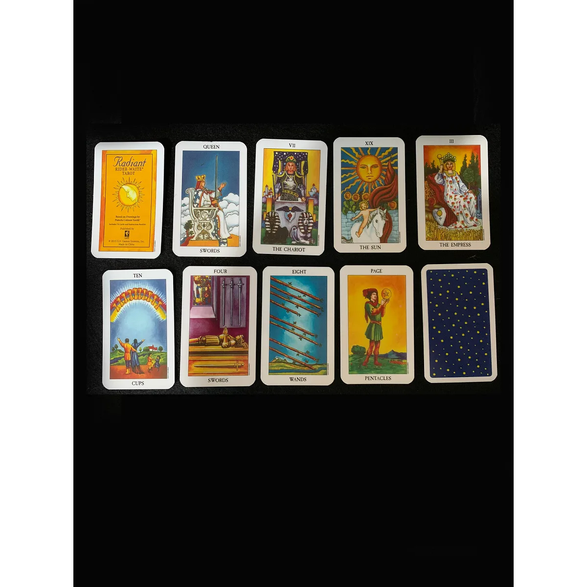 Карти Таро Райдера Уейта. Radiant Rider-Waite Tarot. Сяюча/Райдужна колода — фото 4