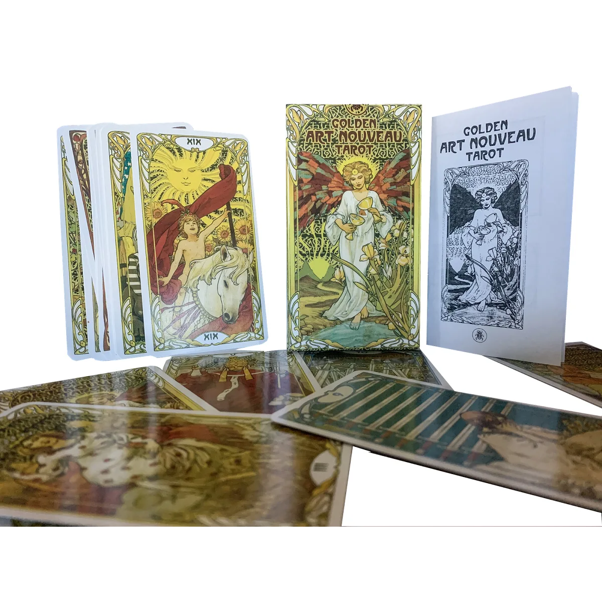 Золоте Таро Уейта Ар Нуво – Golden Art Nouveau Tarot