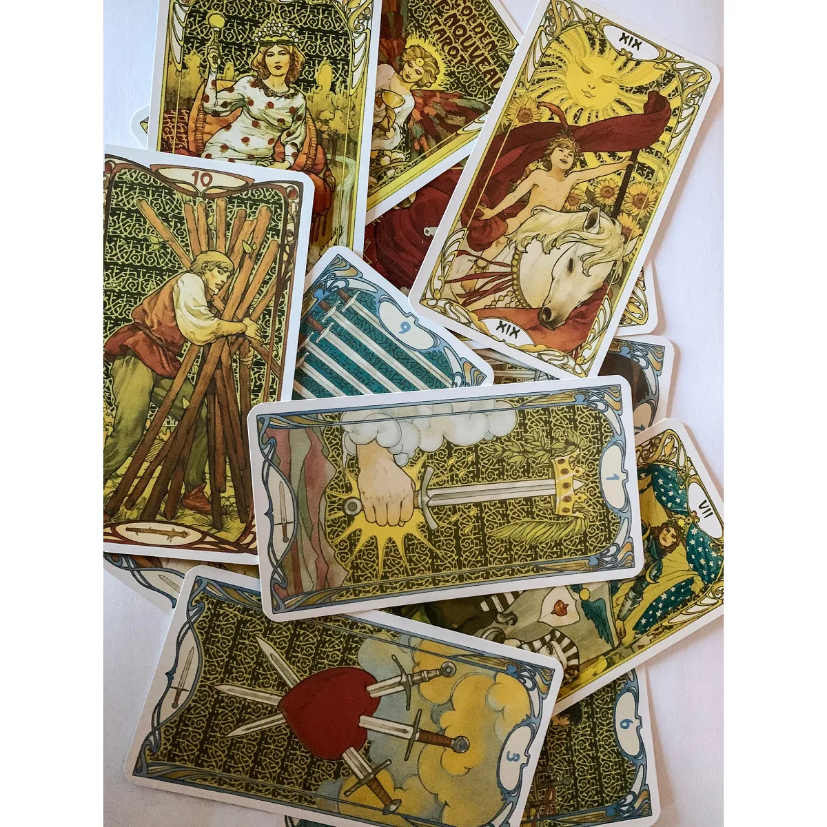 Золоте Таро Уейта Ар Нуво – Golden Art Nouveau Tarot — фото 4